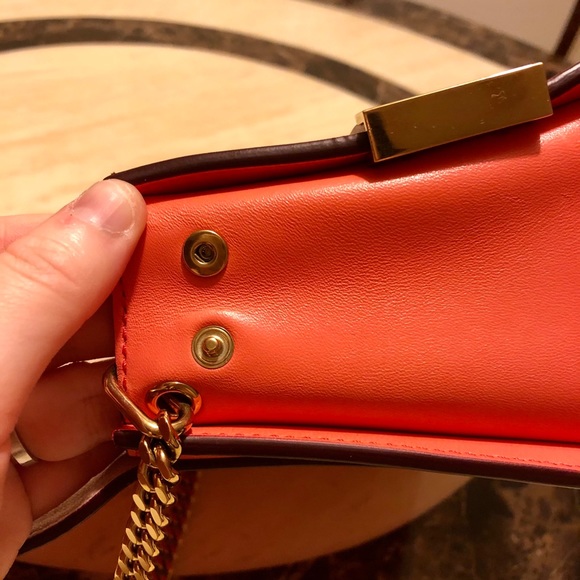 ✨SOLD✨Like New Auth Chloe Lambskin 3 Ways Chain-Link Bag - Picture 8 of 15